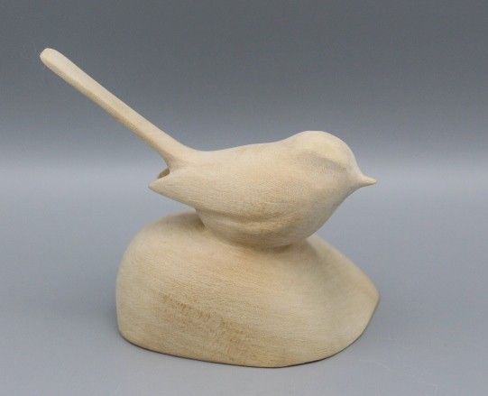 jaap deelder  staartmees  lindehout  hoog x9x12  cm.  e. 450 00 28