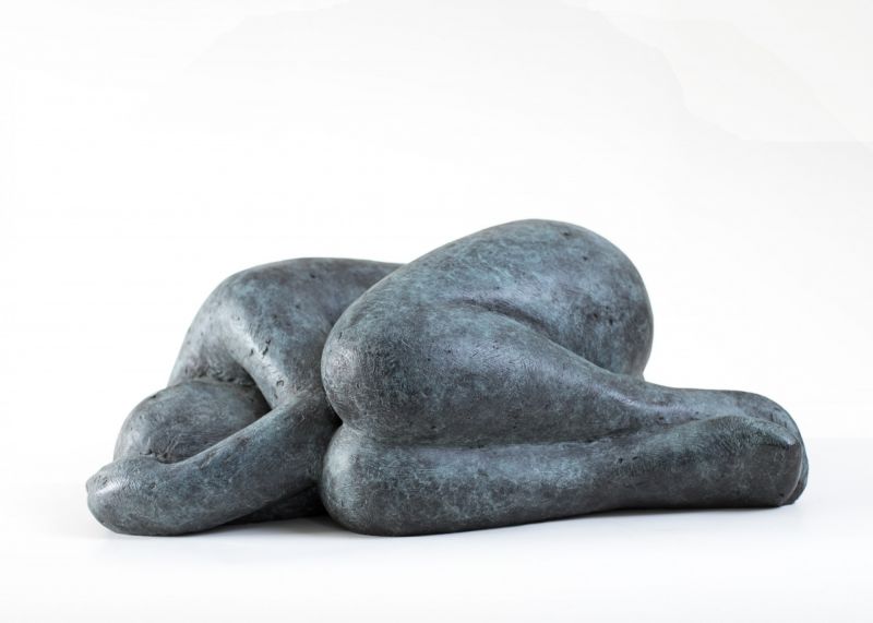 gerry van der velden   winter  brons x50x35 cm. 4000 00  1 3033