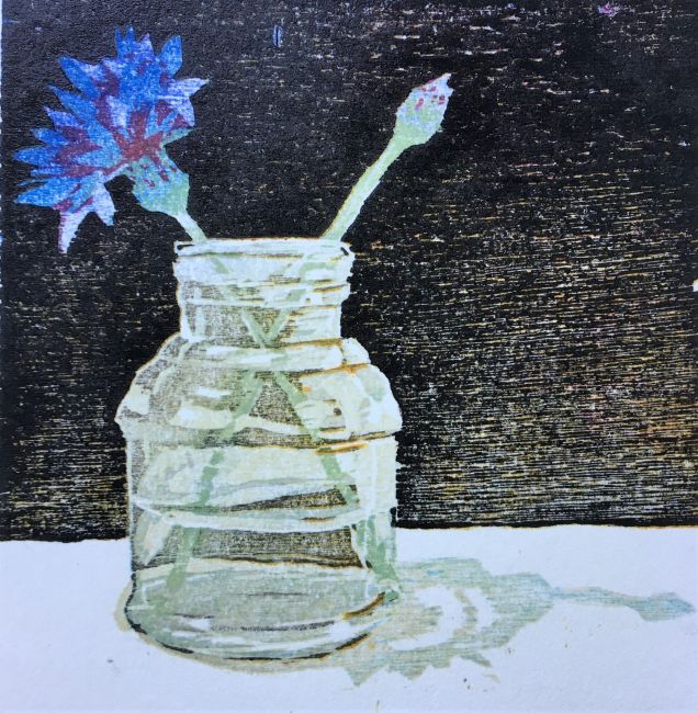 176 Uit het Friesche Veen III. Houtsnede x10cm. ex lijst 125 00 4818