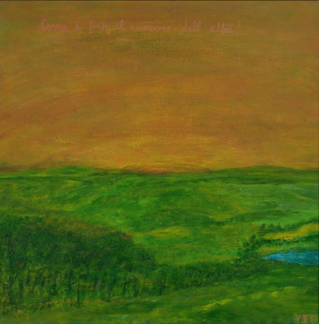 VINCENT FONTANE PENNOCK  Wat een leven  olieverf op doek x40cm. 3000 00 5191