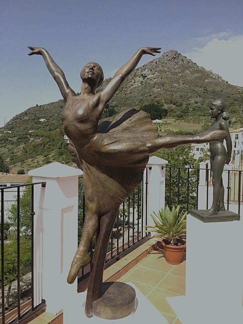 Volante brons H   cm 5181