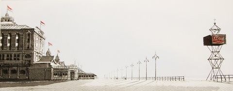 WIM BETTENHAUSEN  Boulevard in tegenlicht  ets 00 met lijst 5132